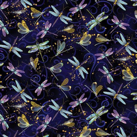 navy metallics butterfly dance quilt fabric|Butterfly and Dragonflies .